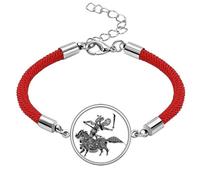 Traditional Shadow Play Chinese Opera Female Lucky Red String Bracelet Rope Bracelet Handmade