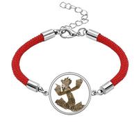 Traditional Shadow Play Decorative Painting Lucky Red String Bracelet Rope Bracelet Handmade