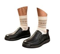 Traditional Shoes Men's Modern Classic Flat Large Sizes Casual Shoes | Loafer Men's Suede Comfortable Breathable Wide Foot Suit Shoes For Oktoberfest & Bavarian