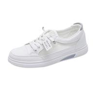 Traditional Shoes Women's Flat Casual Shoes - Leather Dirndl Costume Sneaker Mesh Breathable Summer Shoes White Bridal Fabric Trainers Comfortable Wedding Shoes, gray, 5 UK