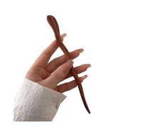 Traditional Simple For Women Cheongsam Headwear For Girl Chinese Style Hair Fork Hair Accessories Hairpin(Brown)