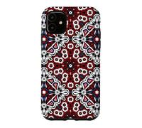Traditional Sindhi Ajrak Ethnic Mandala Kaleidoscope Pattern Case for iPhone 11