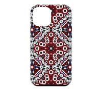 Traditional Sindhi Ajrak Ethnic Mandala Kaleidoscope Pattern Case for iPhone 12 Pro Max