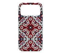 Traditional Sindhi Ajrak Ethnic Mandala Kaleidoscope Pattern Case for iPhone 17 Pro Max