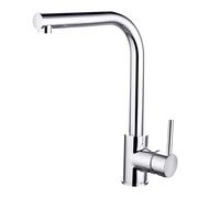 Traditional Single Lever Kitchen Mixer Tap, Chrome Balterley Silver One Size