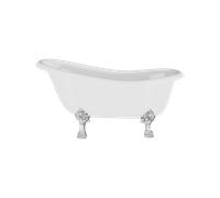 Traditional Slipper Freestanding Bath & Feet from Balterley - 1600mm x 770mm