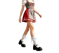 Traditional Socks Long Lace Trim Bow Ballet Style Ankle Socks Summer Cake Design
