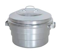 Traditional South Indian Aluminum Idly Maker | Idli Steamer | Idly Pot | Pathram Cooker | Paanai Edly Maker (16 Edly)