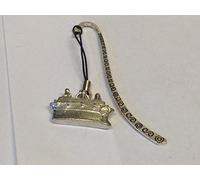 Traditional Style Cruise Ship 2.8cm X 1.8cm TG294 Made From Fine English Pewter On a PATTERN Bookmark POSTED BY US GIFTS FOR ALL 2016 FROM DERBYSHIRE UK