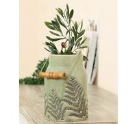 Traditional Style Green Churn Ceramic Table Decoration Indoor Flowers Vase Dibor Green One Size