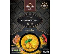 Traditional Thai Yellow Curry Paste (6 x 70g) by Mae Jum
