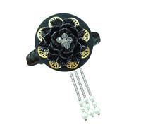 Traditional The Chaoxian Nationality Styles Hairband Featuring Unique Ethnic Designs For Various Occasion Black