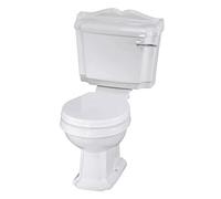 Traditional Toilet Pan and Cistern with Seat Soft Slow Close Design for Bathroom