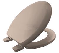 Traditional Toilet Seat Cream Bathroom Round Bottom Fix Wood Bemis