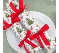 Traditional Watercolour | Christmas Cracker Craft Kit | Makes 6 Large Crackers