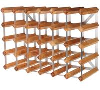 Traditional Wine Rack - 30 Bottle fully assembled Wine Rack Barprofessional_WRKC030 30 Bottles Wine Rack, Multi-Colour