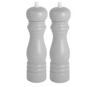 Traditional Wooden Grey Salt & Pepper Mill Set by Ib Laursen