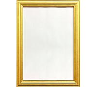TRADITIONAL WOODEN STYLE GOLD PICTURE PHOTO FRAME HOME OFFICE WORK GIFT PRESENT 14X11