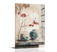 Traditional Zen Still Life Painting for Meditation And Mindfulness Rooms Trendy Hanging Wall Art Decorative Mural Poster24x36inch(60x90cm)