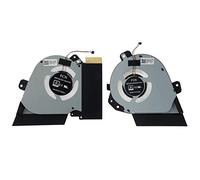 TRADOCK CPU&GPU Cooling Fan For Asus ROG Zephyrus GU502DU GA502IU GA502IV 5V 0.5A 13NR03V0T02011 13NR0210T01111 13NR0210AM0901 DFS5K12304363C DFS5K12115491P