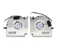 TRADOCK Replacement CPU & GPU Cooling Fan FOR MSI GE63VR MS-16P1 GE73VR MS-17C1 N383 N384 PAAD06015SL