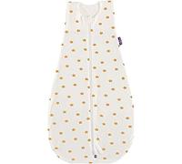 Träumeland Liemech Tencel S0300502 Summer Sleeping Bag 60 cm Design White with Yellow Stars Without Optical Brighteners Multi-Coloured 240 g