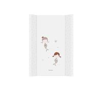 Träumeland Mermaid Changing Mat Water-Repellent and Wipe-Clean with Mermaids Changing Table Mat Made of Thermal Fleece and Phthalate-Free PVC 50 x 70 cm