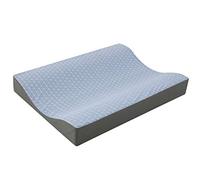 Träumeland PVC-Free Changing mat/Changing mat 'Graphic Blue', Cover Removable and Washable, Size 50 x 70 cm, Multi-Coloured