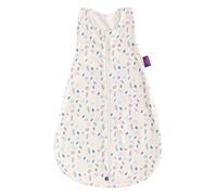 Träumeland S0200905 Summer Sleeping Bag LiebeMICH Cotton, Size 90 cm, Floral Design, Without Optical Brightener, Multi-Colour, 250 g