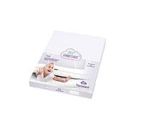 Träumeland TT04007 Tencel Fitted Sheet White 90 x 200 cm - Provides a Particularly Dry and Healthy Sleeping Environment Excellent Elasticity and Good Elasticity White 200 g