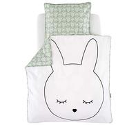 Träumeland TT18103 Bedding Cuddly Rabbit 80 x 80 cm + 35 x 40 cm Multi-Coloured