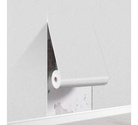 Trafagala 5 Roll 3D White Textured 3mm Thick Self Adhesive Thermal Wallpaper for Cold Bad Walls Textured Insulating Wallpaper Waterproof Damp Proof Membrane Wall Panels for Ceiling Kitchen Bedroom