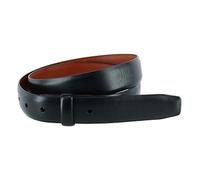 Trafalgar Cortina Leather 30mm Harness Belt Strap, 36, Black