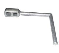 Trafalgar Marine Short throw aluminium windlass for operating paddles on the uk canal system, light and easy to handle
