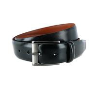 Trafalgar Men's Matteo 35mm Feather Edge Dress Belt, 40, Black