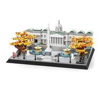 Trafalgar Square Building Blocks Set - 1245PCS London Landmark Bricks Kit, City Street View, Collectible Architecture Model, Home Office Decor, Creative Gift for Adult and Advanced Builders