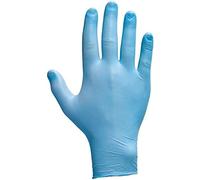 Traffi Sustain TD01 Blue Nitrile Biodegradable Pack of 100 Gloves Large