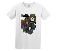Traffic Band Youth Couples Rock aldult Young T-Shirt White XL