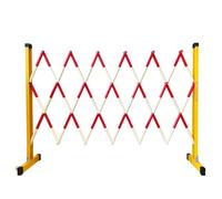 Traffic Barricade and Safety Fence - Expandable Barrier for Effective Obstacle Control in Garages, Schools, Malls and Outdoor Areas