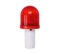 Traffic Cone Flasher, Topper Warning LED Light Roadblock Flasher Lamp Strobe Flashing Safety Super Bright Security Alarm Signal for Collapsible Cones Parking Camping and Emergency (Red)