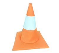 Traffic Cone Hat Halloween Parties Dress Up Hat Construction Cone Shaped Costume Accessory Felt Comfortable Fit Suitable for Men Women Kids The, orange