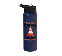 Traffic Cone You Can Never Have Too Many Safety Cone Stainless Steel Insulated Water Bottle