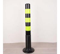 Traffic Control Bollards 75cm Flexible Delineator Posts with Reflective Stripes Blue Safety Barriers for Effective Traffic Management Durable Plastic