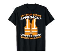 Traffic Control School - Pedestrian Safety Crossing Guard T-Shirt