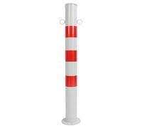 Traffic Delineator Post with Hook, Heavy Duty Safety Stand for Crowd Control & Road Warning, Durable Street Sign for Secure Traffic Management