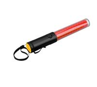 Traffic Flashlight Wand, Airport Light Wands Rechargeable, LED Traffic Control Wands, Warning Signal Wand with Clip, Traffic Direction LED Flashlight, Airport Safety Light Wands, Rechargeable Traffic