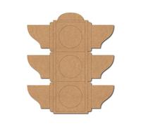 Traffic Light Pre Marked Shape 1 - Premium MDF & Plywood Embellishments Laser Cut Craft Shapes for Scrapbooking, Card Making, DIY Decor, Weddings & Personalized Projects