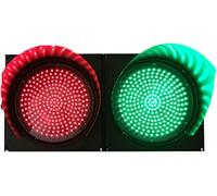 Traffic Light - Red Green LED Warning Light, Traffic Signal Indicator for Crossroads, T-Junctions, Toll Stations, Industrial Loading Dock Bay, High Visibility(Wiring Control,12V)