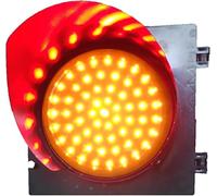Traffic Light - Stop Light Warning Signal for Road, Industrial Loading Dock, Pedestrian Crossing - Durable Traffic Signal Signs for Cars and Bay Safety(Yellow,400MM-110V)