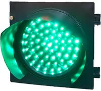 Traffic Light - Stop Light Warning Signal for Road, Industrial Loading Dock, Pedestrian Crossing - Durable Traffic Signal Signs for Cars and Bay Safety(Green,400MM-110V)